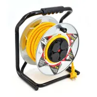 AWTOOLS Jatkojohto kelalla AW70259; 3x1,5 mm²; 30 m