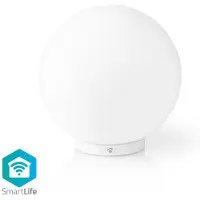 Nedis SmartLife -tunnelmavalaisin, valkoinen valo + RGB, 360 lm, Wi-Fi