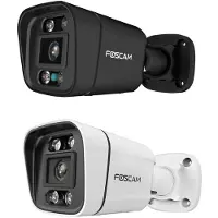 Foscam V8EP, IP-turvakamera, Ulkona, Langallinen, Alexa/Google Assistant/Homey, 4500 K, FCC, CE, UKCA, ERP (V8EP-W)