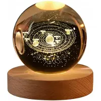ITImport Yövalo aurinkokunta 3D 6cm