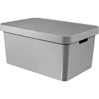 Curver INFINITY säiliö 45L vaaleanharmaa kannella - 233941