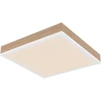 Globo Lighting Kattovalaisin Doro, Tumma puu, Olohuone/ruokailutila, Puu, Moderni