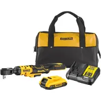 DeWalt Akkukäyttöinen räikkä DCF512D1-QW; 95 Nm; 1/2''; 18 V; 1x2,0 Ah akku