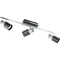 Eglo Davida 1 spottivalaisin GU10-LED 3X5W IP20 musta kromi