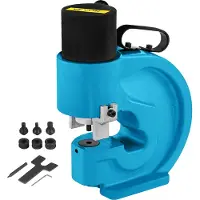Vevor CH-70 hydraulinen rei'itin, rei'itystyökalu, rei'itin, 35T litteä kupari, sähköpumppu, L-malli, CP-700 H-malli, CFP-800-1 virtakisko, volframiteräs