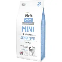 Brit Care Mini Sensitive hypoallergeeninen, viljaton kuivaruoka pienten rotujen herkille koirille, 7 kg