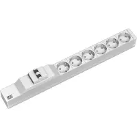 Bachmann pistorasia 19 1U 6xsuojakoskettimien pistorasiat 1xFI