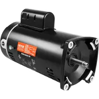 Vevor 2 hv:n allaspumppumoottori, 56Y-runko, 230 V (7,8 ampeeria), 3450 rpm, 60 Hz, 1,3 huoltokerroin, 50 μF/250 V kondensaattori, vastapäivään pyörivä neliölaippainen vaihtomoottori