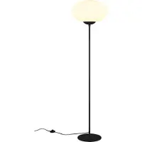 TRIO Fomento lattiavalaisin E27 150cm musta/valkoinen
