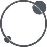 Milagro Led Saturno , Musta, Olohuone/ruokailutila, Alumiini, Moderni