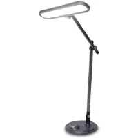 Lamex Svensson Riga LED-pöytävalaisin, harmaa