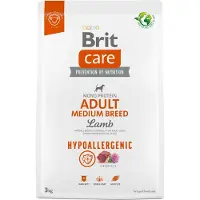 Brit Dog Adult Medium Breed Hypoallergenic Lamb 2x12 kg