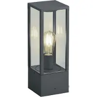 TRIO Garonne pylväsvalaisin IP44 E27 40cm antrasiitti