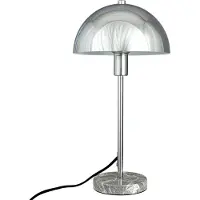 Dyberg Larsen Design-pöytävalaisin Stockholm, Kromi/hopea, Olohuone/ruokailutila, Kivi, Design