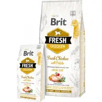 Brit Fresh Chicken - Potato -kuivaruoka aikuisille koirille, 12 kg