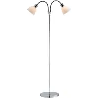Nordlux Lattiavalaisin Nordlux Ray 155 cm 2-osainen kromi
