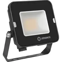 Ledvance LED Valonheitin Kompakti Musta 20W 2000lm 100D - 840 Kylmä Valkoinen | IP65 - Symmetrinen | Vedenkestävä