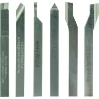 Proxxon Tarvikesarja ; HSS; 6x6x65 mm; 6 kpl.