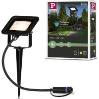 Paulmann Plug & Shine valonheitin piikillä 6.8W Fluter, himmennettävä, Musta, Alumiini