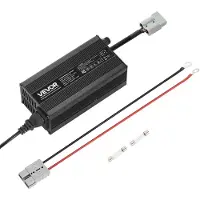 Vevor 12 V 20 A litium-akkulaturi, 14,6 V, AC-DC LiFePO4 -älylaturi, Anderson-liittimellä, LED-merkkivalo, 0 V:n aktivointi, veneiden ja matkailuautojen litium-LiFePO4-syväpurkausakuille