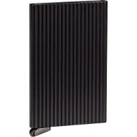 Secrid Cardprotector Fluted+ korttikotelo, musta