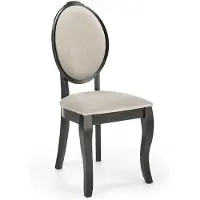 Halmar Velo 2-tuolin setti, musta/beige