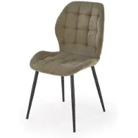 Halmar K548 Oliivi ruokatuoli setti 4 kpl – Moderni tikattu mukavuus by Halmar