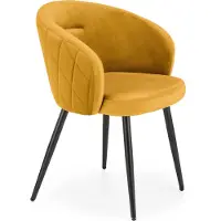 Halmar Ruokapöydän tuoli K430, keltainen