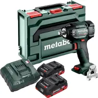 Metabo Iskumutterinväännin SSW 18 LTX 550 BL; 18 V; 550 Nm; 2x4,0 Ah akku
