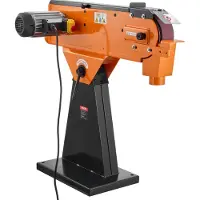 Vevor 76 mm x 2007 mm nauhahiomakone, 2100 W 900 RPM teollisuusluokan hiomakone, jossa 0° - 45° säädettävä kulma ja pölynkeräysportti ammattimaiseen puuntyöstöön ja metallintyöstöön