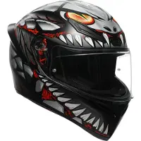 AGV K1 S Lyzard Integraalikypärät Matta/Musta/Harmaa/Punainen unisex, size XS