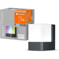 Ledvance SMART+ WiFi Cube -LED- RGBW up Cube, himmennettävä, Musta, Alumiini, Moderni,