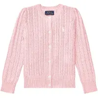 Ralph Lauren Mini-Cable Cardigan Hint Of Pink Hint Of Pink 117-123 cm Vaaleanpunainen 117-123 cm Tytöt