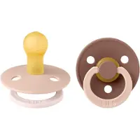 BIBS Studio Colour Fusion Tutti 2-pack Koko 1, Blush Woodchuck Mix