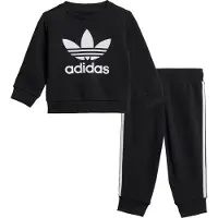 Adidas Originals Juoksupuku musta / valkoinen