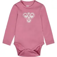 Hummel Hmlmini Logo Body L/S - Pink - 56