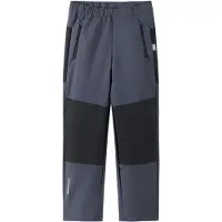 Reima Kids' Softshell Pants Valmis Soft Black 140