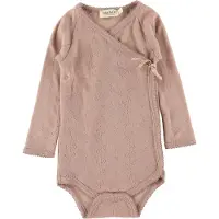 MarMar Käärittävä body p/h - Belita - Villa - Poltettu Rose - - 68 - Bodyt P/H