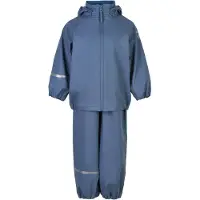 CeLaVi Basic Rainwear Set -Recycle Pu - Blue - 68-74
