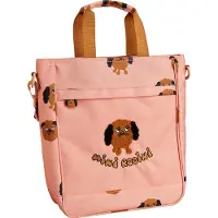 Mini Rodini Doggies Kangaskassi Pink Pink One Size Vaaleanpunainen One Size Tytöt