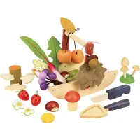Tender Leaf Toys Puulelu - Metsän ruokakomero - 27 Osaa - - OneSize - Leikkiruoat