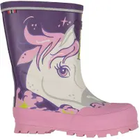 Viking Kumisaappaat - Jolly - Violetti/Multi M. Yksisarvinen - - 35 - Kumisaappaat