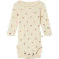 Lil´ Atelier Nbfnalu Ls Wo/Mo Slim Body Lil Noos - Cream - 56