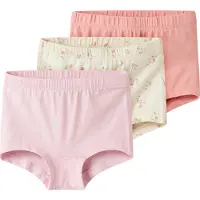 Name it Nmftights 3P Flower Noos - Pink - 104