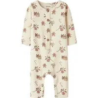 Lil´ Atelier Nbnlayo Gip Ls Slim Suit Lil - Cream - 62