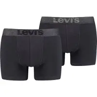 Levi's Levis Men Mel Wb Boxer Brief Org Co 2P - Black - M