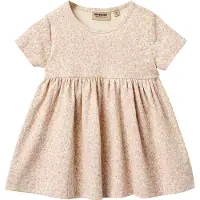 Wheat Jersey Dress S/S Nova - Pink - 80