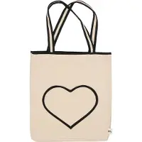 Design Letters In My Heart. Travel Bag - Beige - 40X 17X 45CM