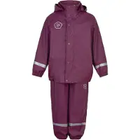 Color Kids Sadevaatteet m. Henkselit - PU - Plum Kaspianmeri - - 4 v (104) - Sadevaatteet