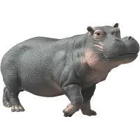 Schleich Hippopotamus - Grey - ONE SIZE